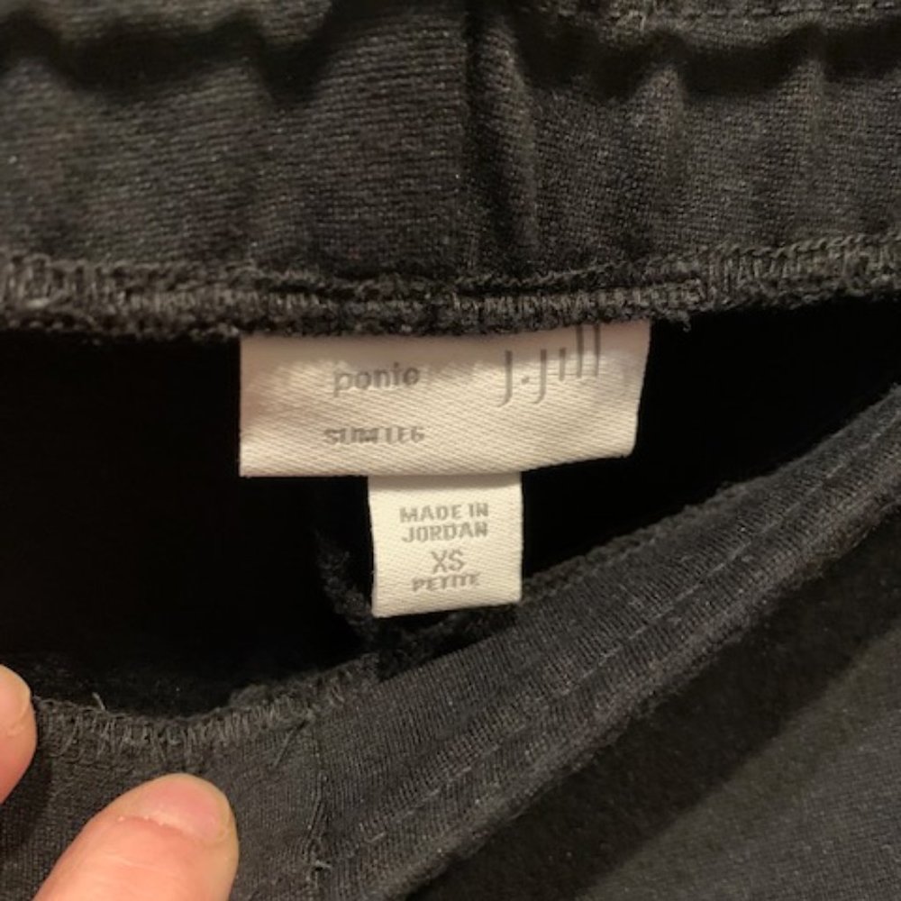 ponte slim leg pants